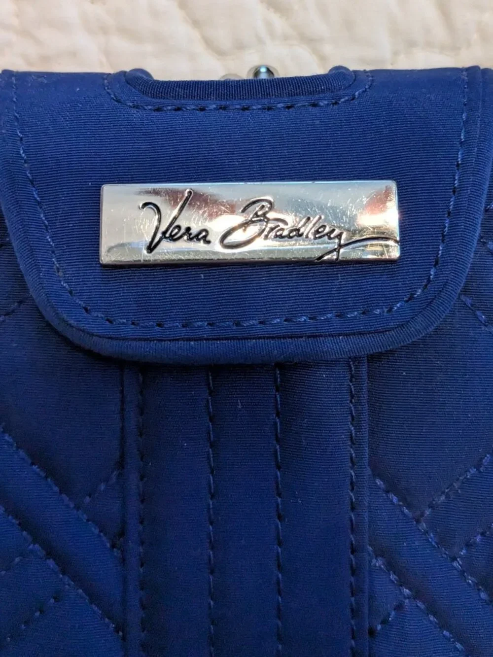 Blue Quilted Vera Bradley Wallet
